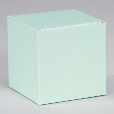 Boîte cube couleur vert menthe (717.035)