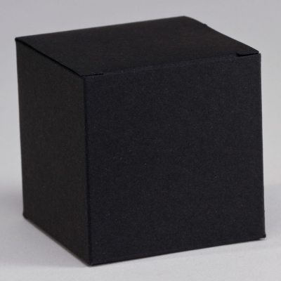 Boîte cube couleur noire (717.036)