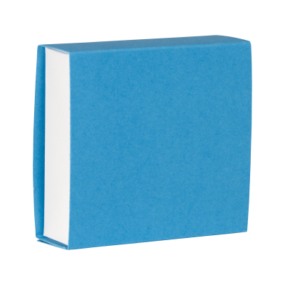 Boîte carrée allumette turquoise (721.017)