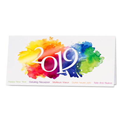 Carte de voeux en couleurs 2019 (868.008)