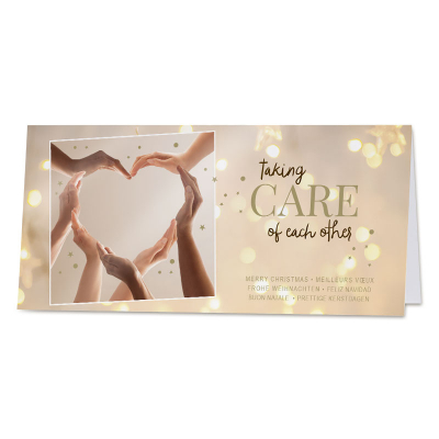 Zakelijke wenskaart Taking care  (840.039)